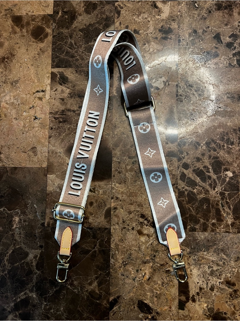 Louis. Vuitton. NYLON LOGO BAG / PURSE STRAP NEW ! - Picture 3 of 3